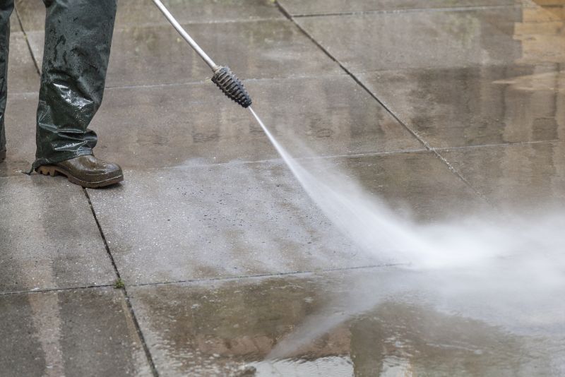 Power Washing Equipment in Action